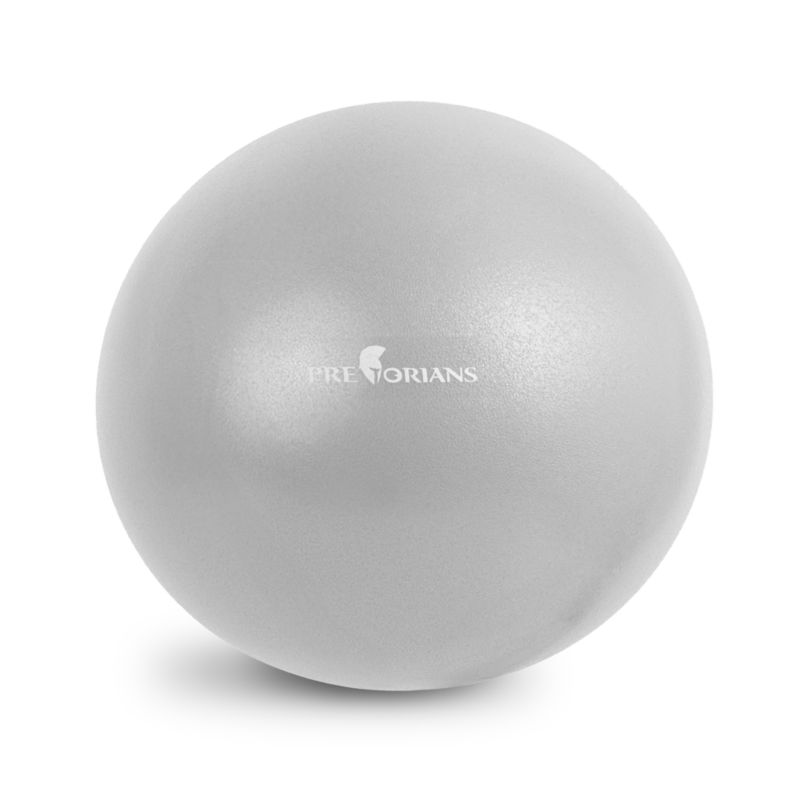Piłka do pilatesu Pretorians piłka do ćwiczeń o średnicy 25cm srebrna 1 szt.