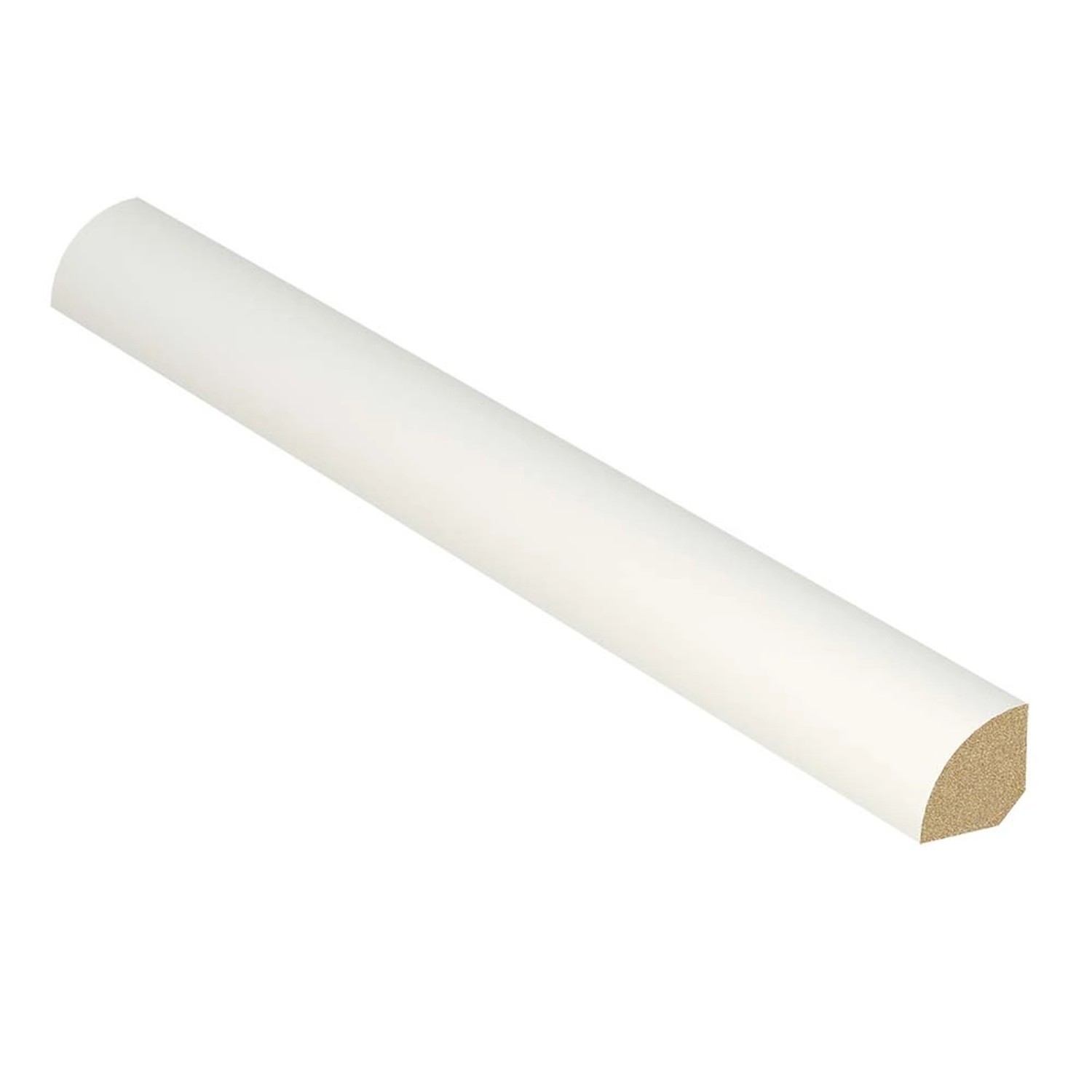 DRE Ćwierćwałek wykończeniowy Biel Alpejska 16x16x2200 mm