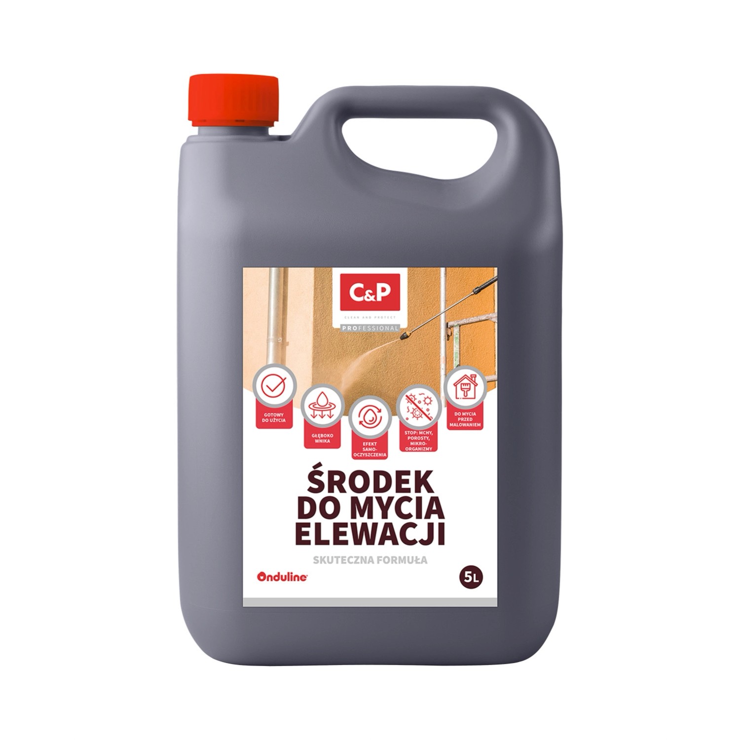 Onduline C&P Środek do czyszczenia elewacji 5l