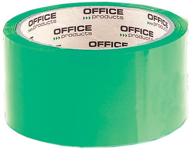 Taśma pakowa Office Products, akryl, 48mmx50yd, zielony