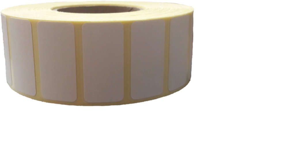 Etykiety termiczne Zebra Eco BPA-free, 40x20mm, tuleja 25mm, 2500 sztuk, biały