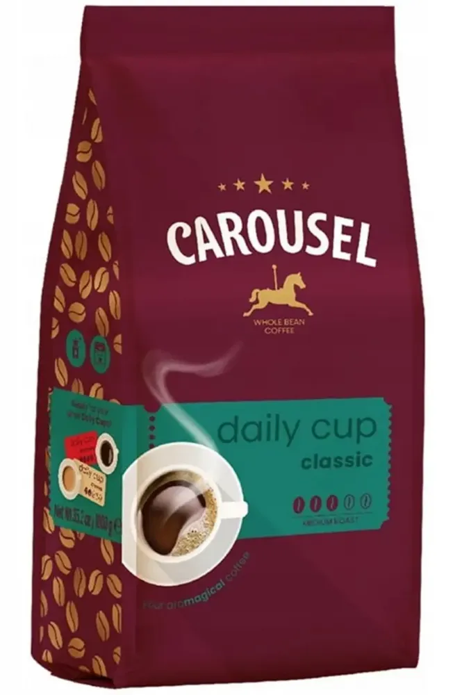 Kawa ziarnista Carousel Daily Cup Classic, 1kg
