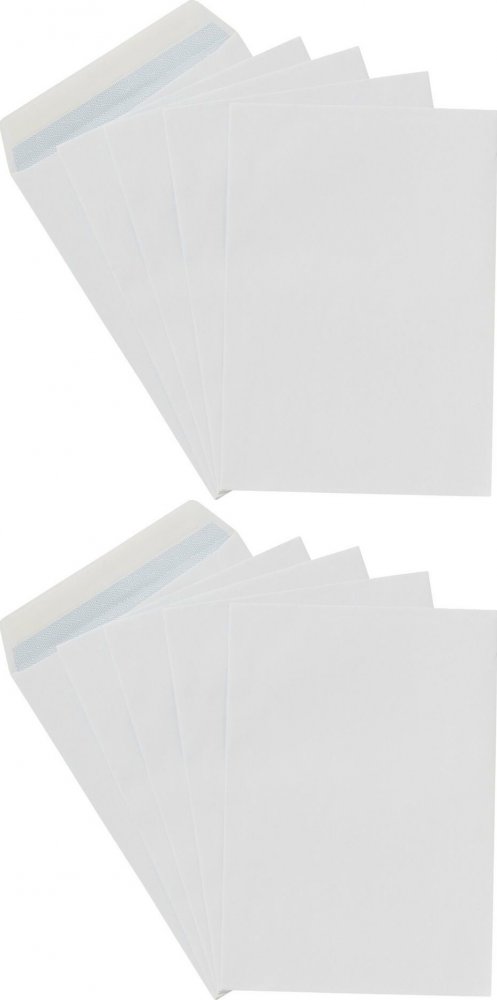 2x Koperta standardowa NC, C4, samoklejąca SK, 250 sztuk, biały