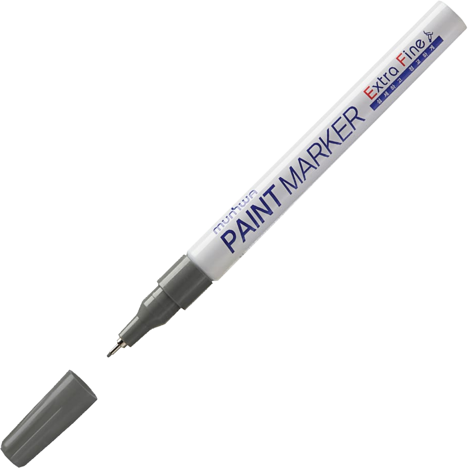 Marker olejowy MunHwa Extra Fine, 1mm, srebrny