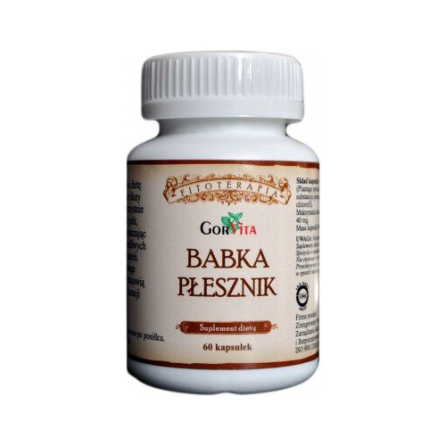 Gorvita - babka plesznik, 60 kapsułek