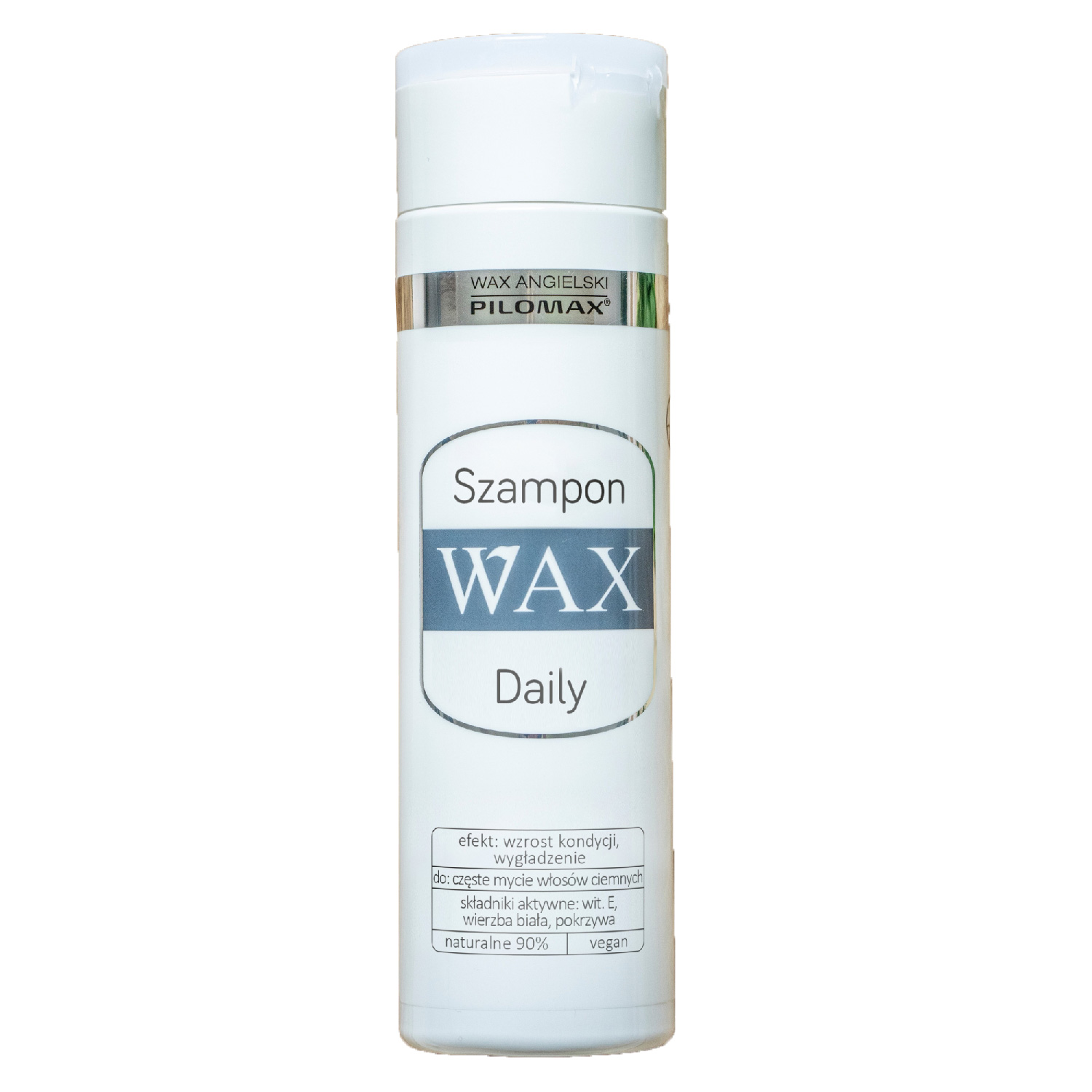 Pilomax wax daily - szampon do codziennej pielęgnacji włosów ciemnych, 200 ml
