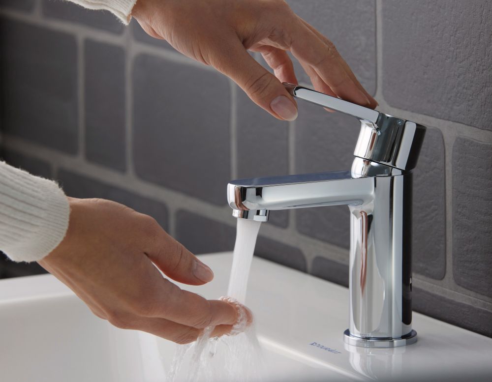 Duravit B.2 bateria umywalkowa stojąca S chrom B21010001010