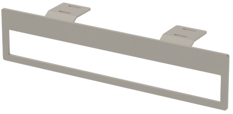 Oristo Uni reling 45 cm do blatu piaskowy mat OR00-A-RE-45-10