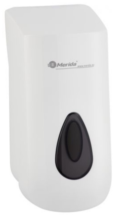 Merida Top dozownik na jednorazowe wkłady 880 ml ścienny biały DTS301
