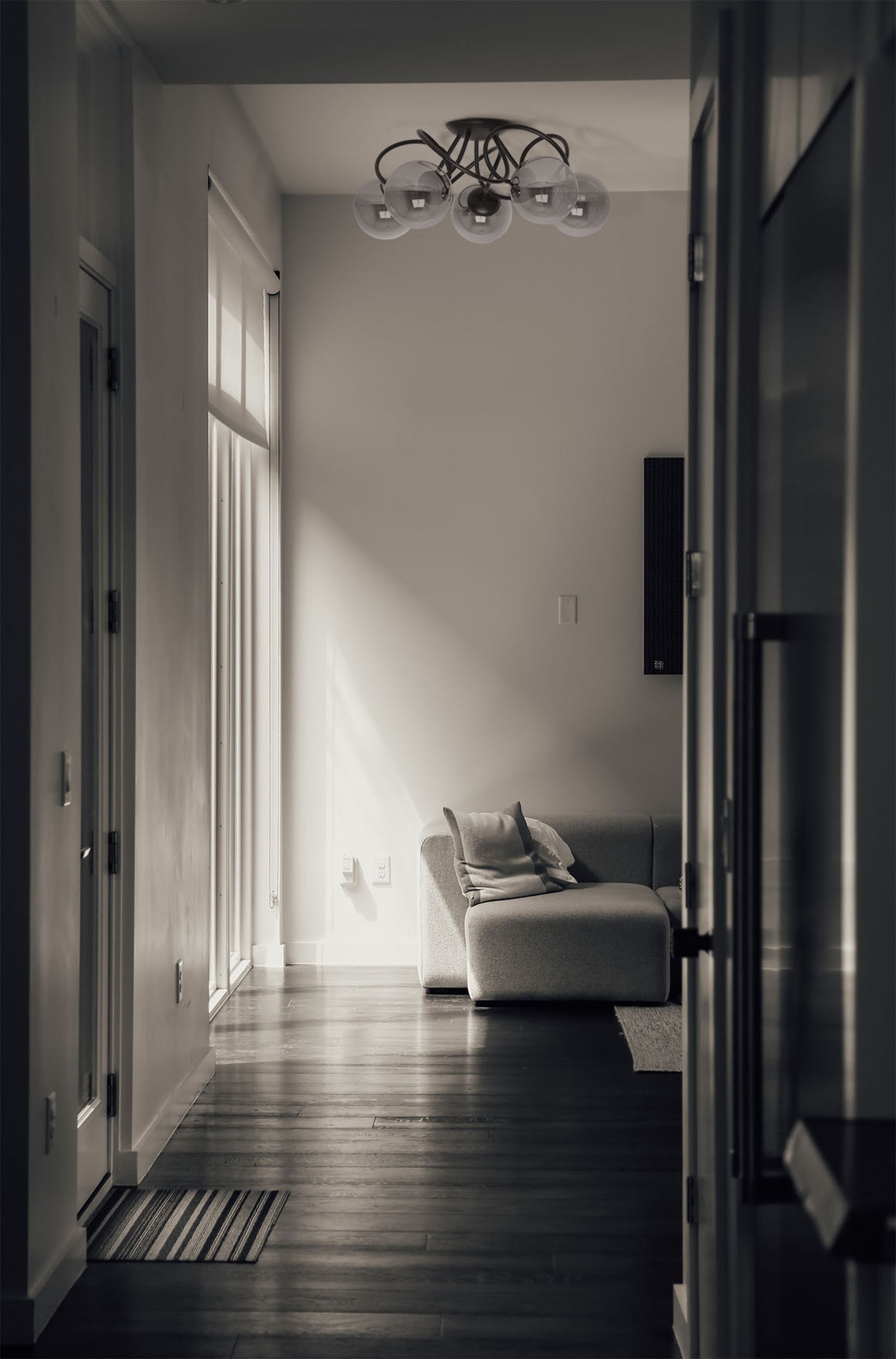 Kaja Rubi lampa podsufitowa 5x40 W czarna-grafitowa K-5117