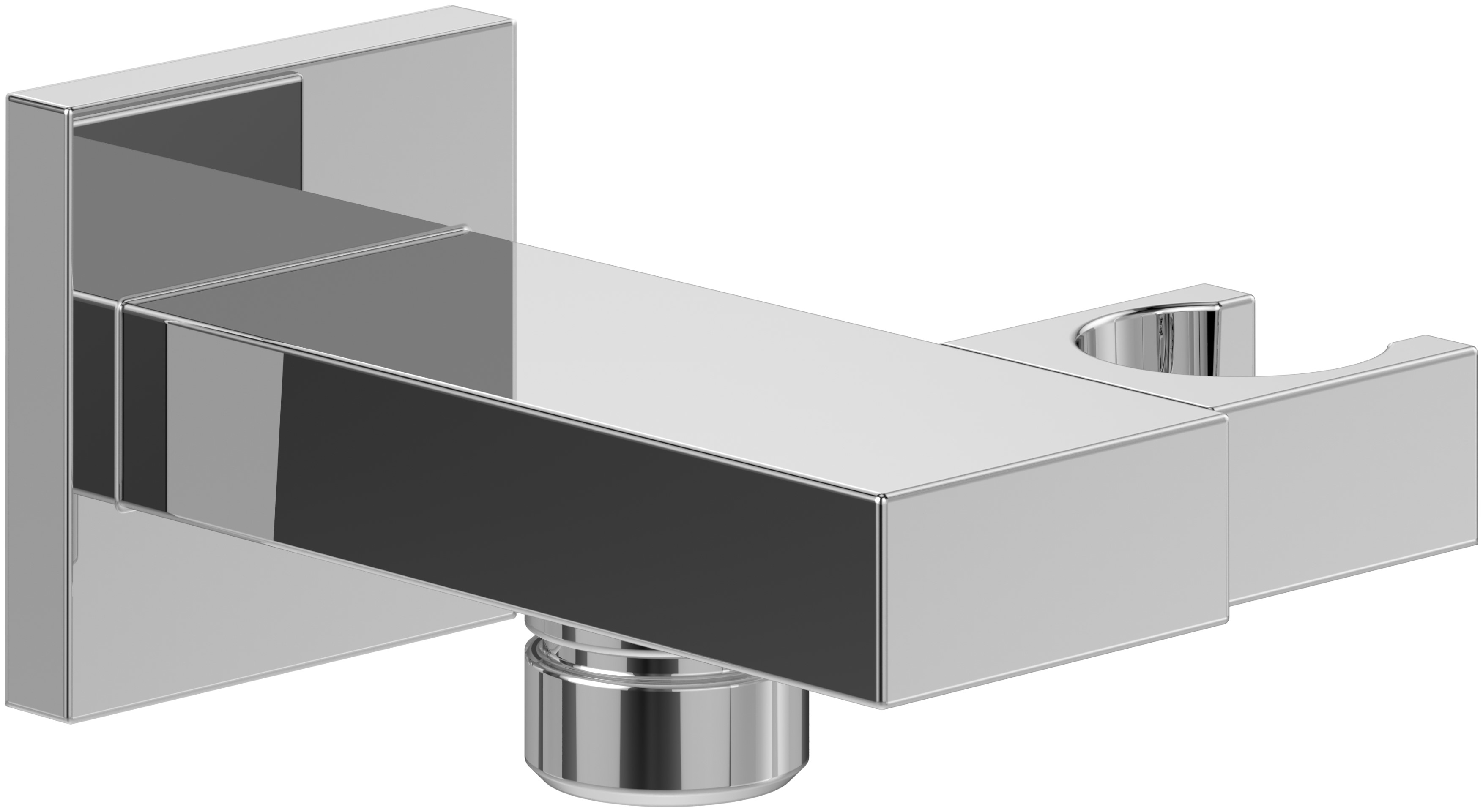 Villeroy & Boch Universal Showers przyłącze kątowe z uchwytem chrom TVC00046300061