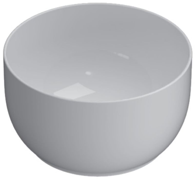 Globo T-Edge umywalka 38 cm nablatowa okrągła biała TE038BI