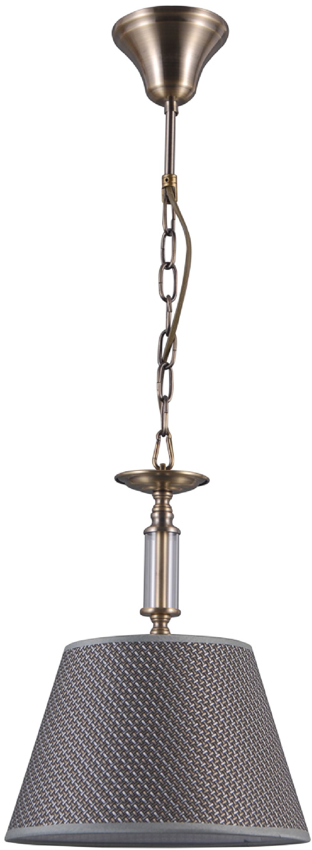 Italux Zanobi lampa wisząca 1x40 W brąz antyczny PND-43272-1