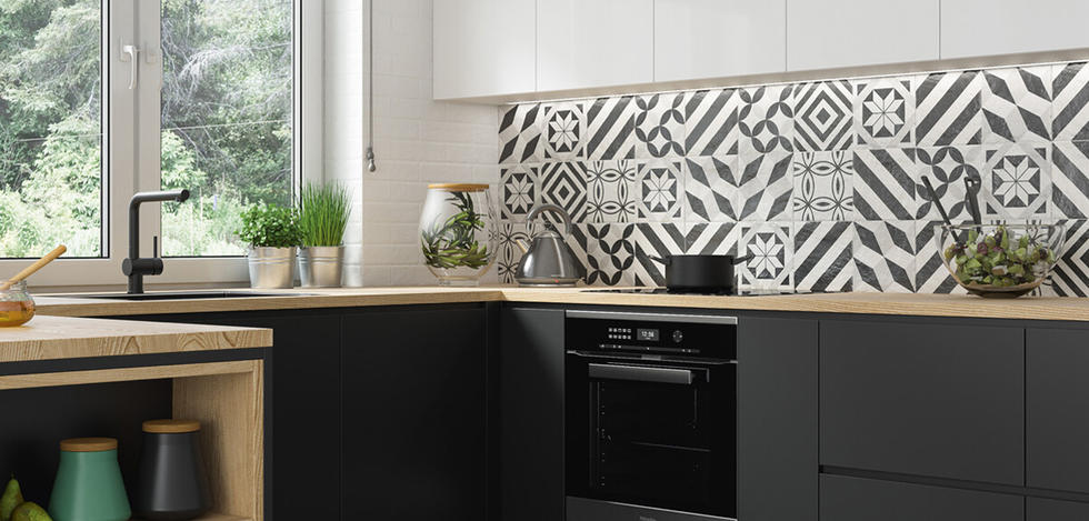 Paradyż Modern płytka ścienno-podłogowa 19,8x19,8 cm motyw E