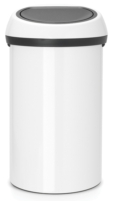 Brabantia Touch Bin pojemnik na odpady 60 l biały 108686