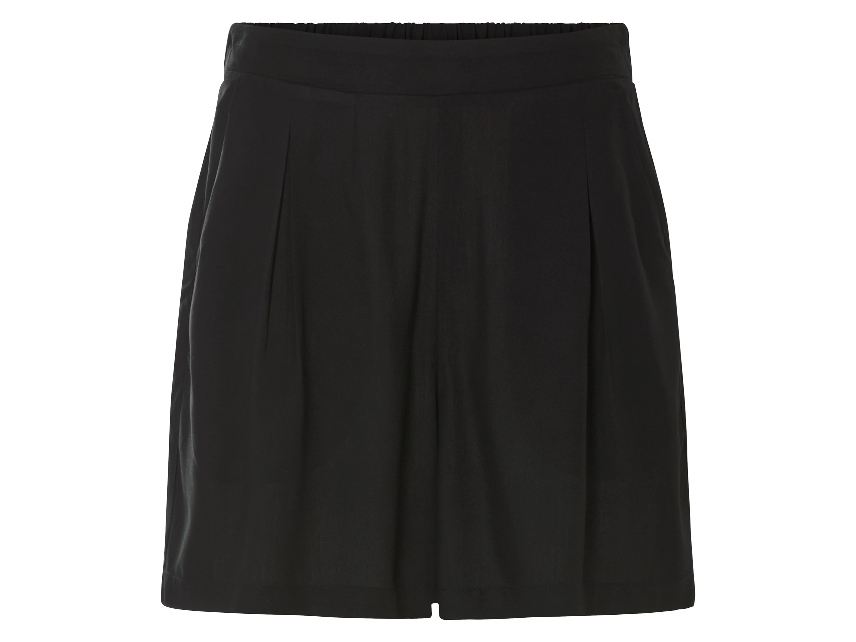 esmara Szorty damskie z wiskozy Czarny, M 40/42