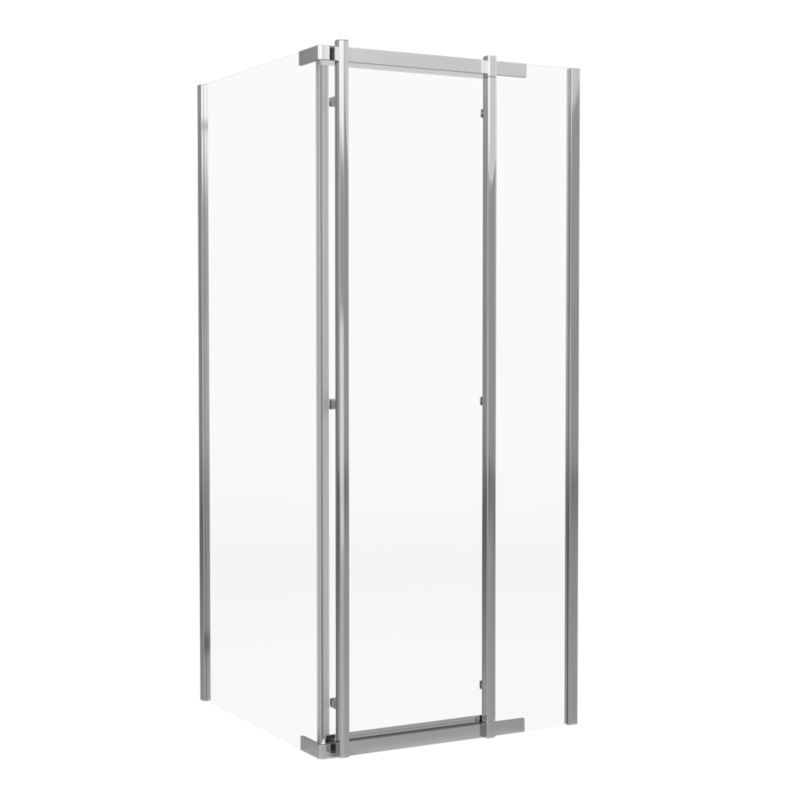 Kabina prysznicowa Durasan Titanium Open Chrom 90x90x200 kwadratowa, 6 mm, easy clean 1 szt.