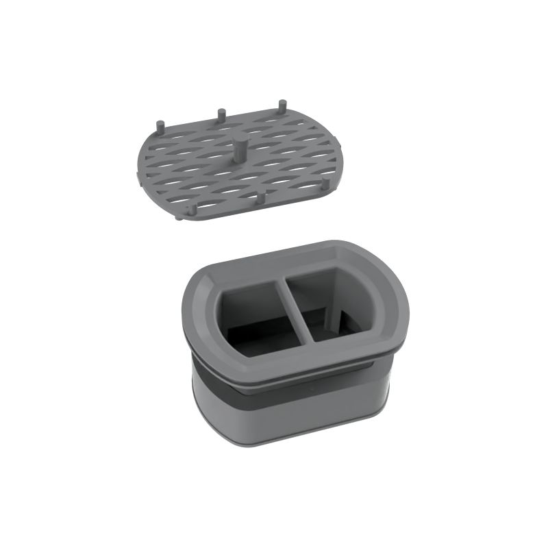 Syfon do odpływu liniowego obrotowego Mexen 1010098 szary 1 szt.