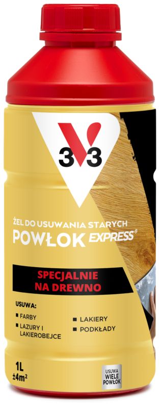 Środek do usuwania powłok z powierzchni drewnianych V33 1 l