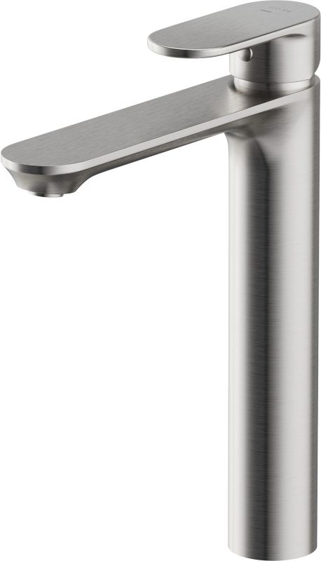 Bateria umywalkowa Cersanit Crea wysoka, nikiel, perlator, głowica ceramiczna, 1 szt.