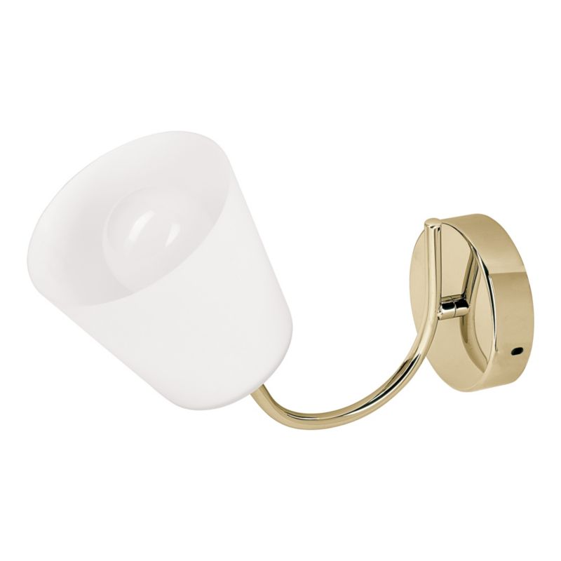 Kinkiet Activejet AJE-EMILY 1P GOLD kolor produktu złoty E27 1x40W 1 szt.