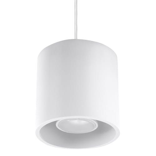 Lampa sufitowa wisząca Sollux Lighting Orbis 5085 biała szerokość 10 cm 1xGU10 x 40W 1 szt.
