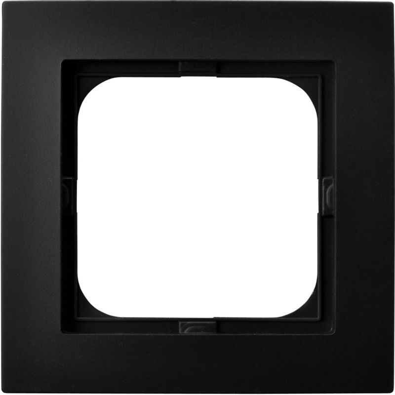 Ramka pojedyncza Ospel As czarna