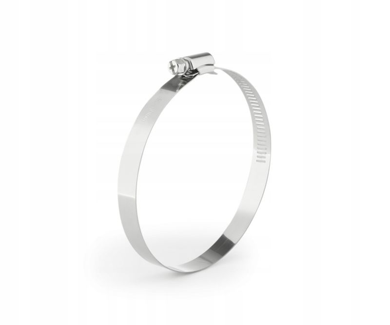 Opaska zaciskowa Polax ślimakowa "90-110" mm STAL NIERDZEWNA opak. 10 szt.