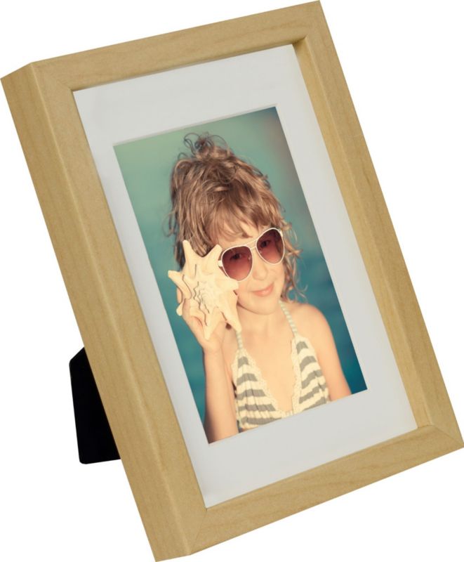 Ramka na zdjęcie BD art Dębowa 13x18 cm klasyczna stojąca/wisząca brązowa 1 szt.