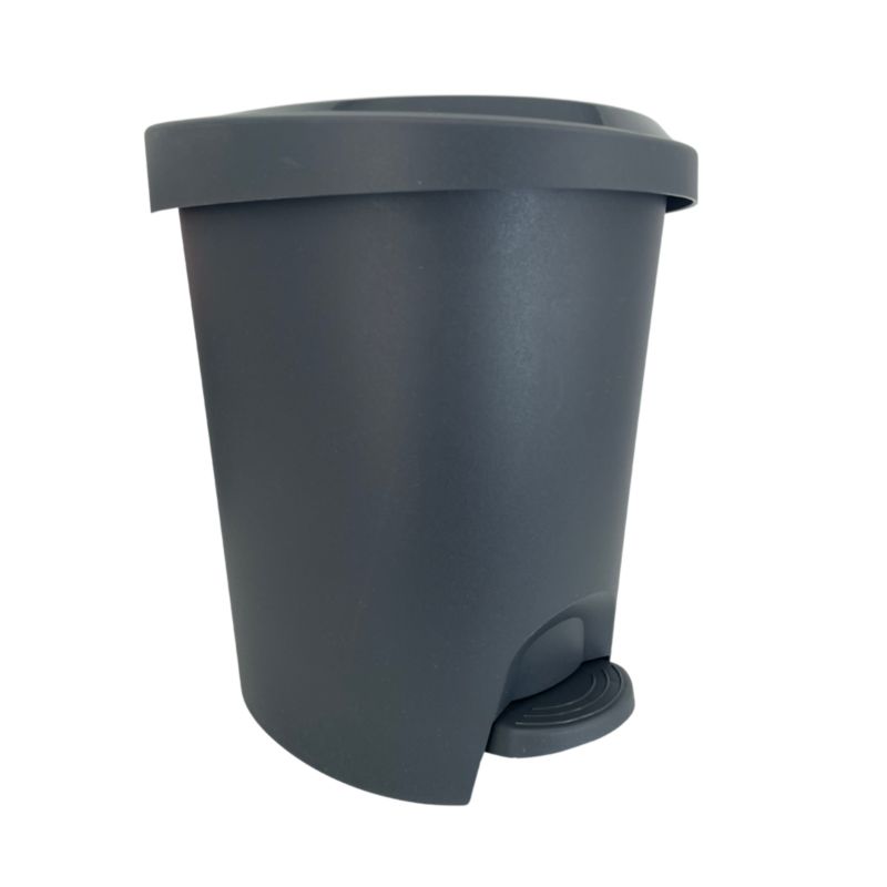 Kosz na śmieci z pedałem Kamai 6L grafitowy 1szt.