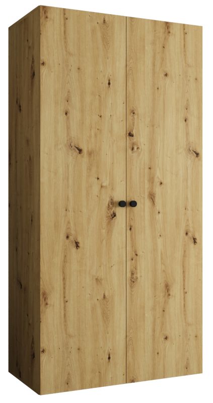 Szafa uchylna Abiks PARMA 1 100 wys. 202 cm Artisan + u. Czarny 1 szt