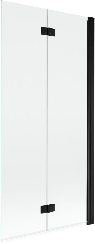 Parawan nawannowy Mexen Mist czarny 90x150 cm 2-skrzydłowy - 8A9-090-002-70-00-P 1 szt.
