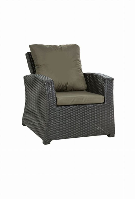 Poduszka na fotel ogrodowy Technorattan, Setgarden, 56x52x7cm + 56x50cm Zielona dwustronne Poduszki na krzesło ogrodowe, 4szt