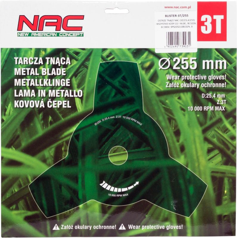 Ostrze tnące NAC 3T