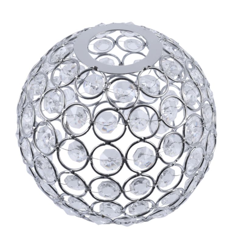 Klosz do lampy wiszącej Light Home LH Crystal E27 transparentny szklany 14x16cm 1szt.