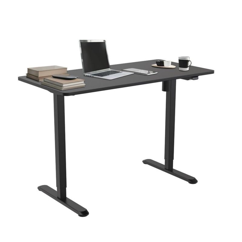 Biurko elektryczne Mirpol 120x60cm z regulacją wysokości czarne 1 szt.