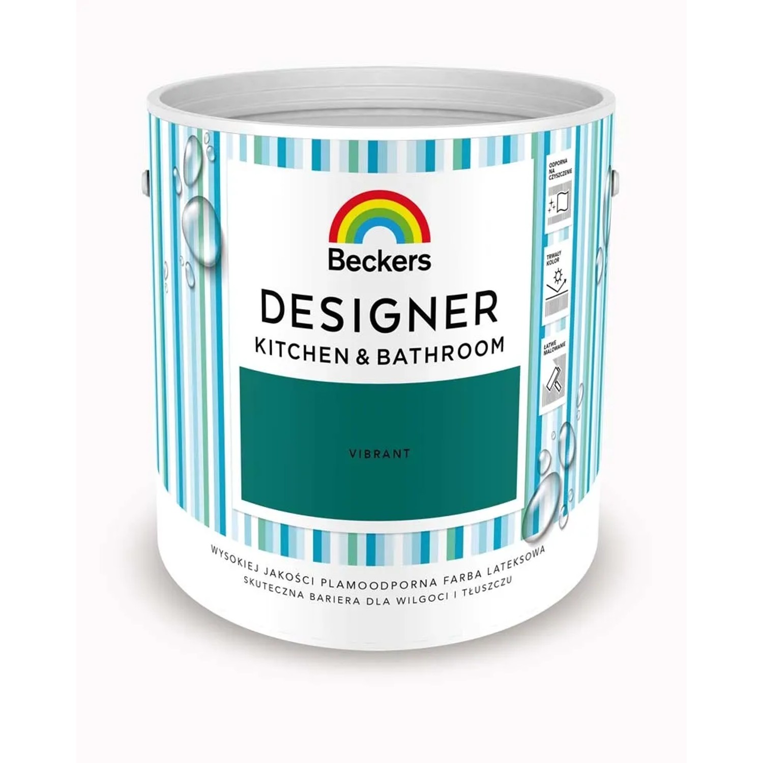 Farba Beckers Designer Kitchen&Bathroom Vibrant 2,5 l