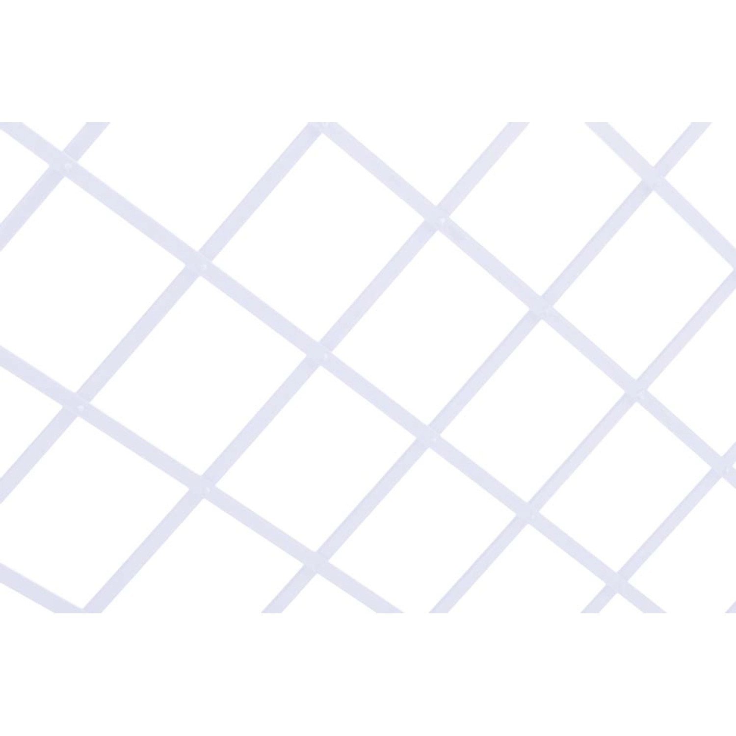 Kratka PVC rozsuwana biała - 100 x 200 cm