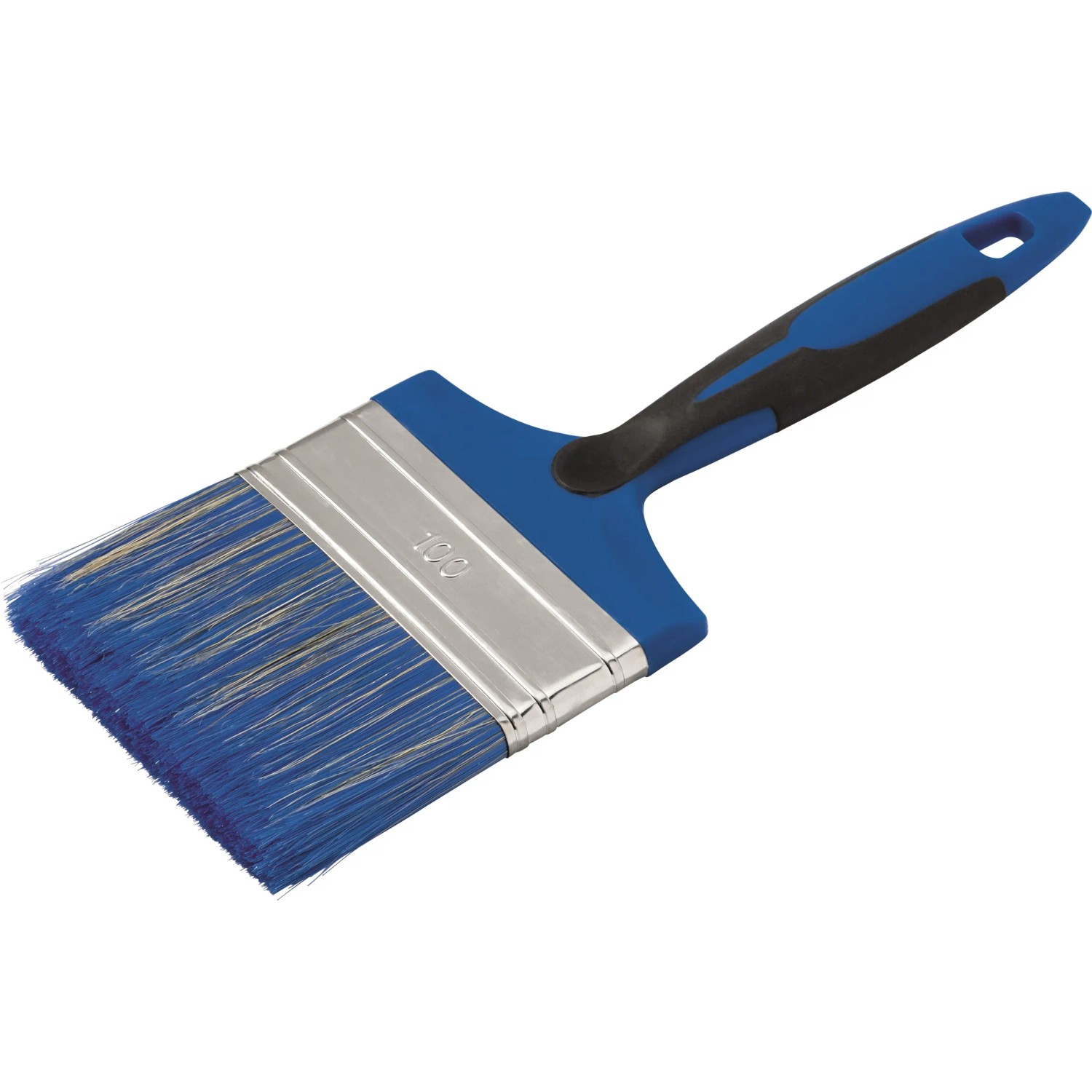 LUX-TOOLS Pędzel płaski do farb wodorozcieńczalnych 2K 100 mm