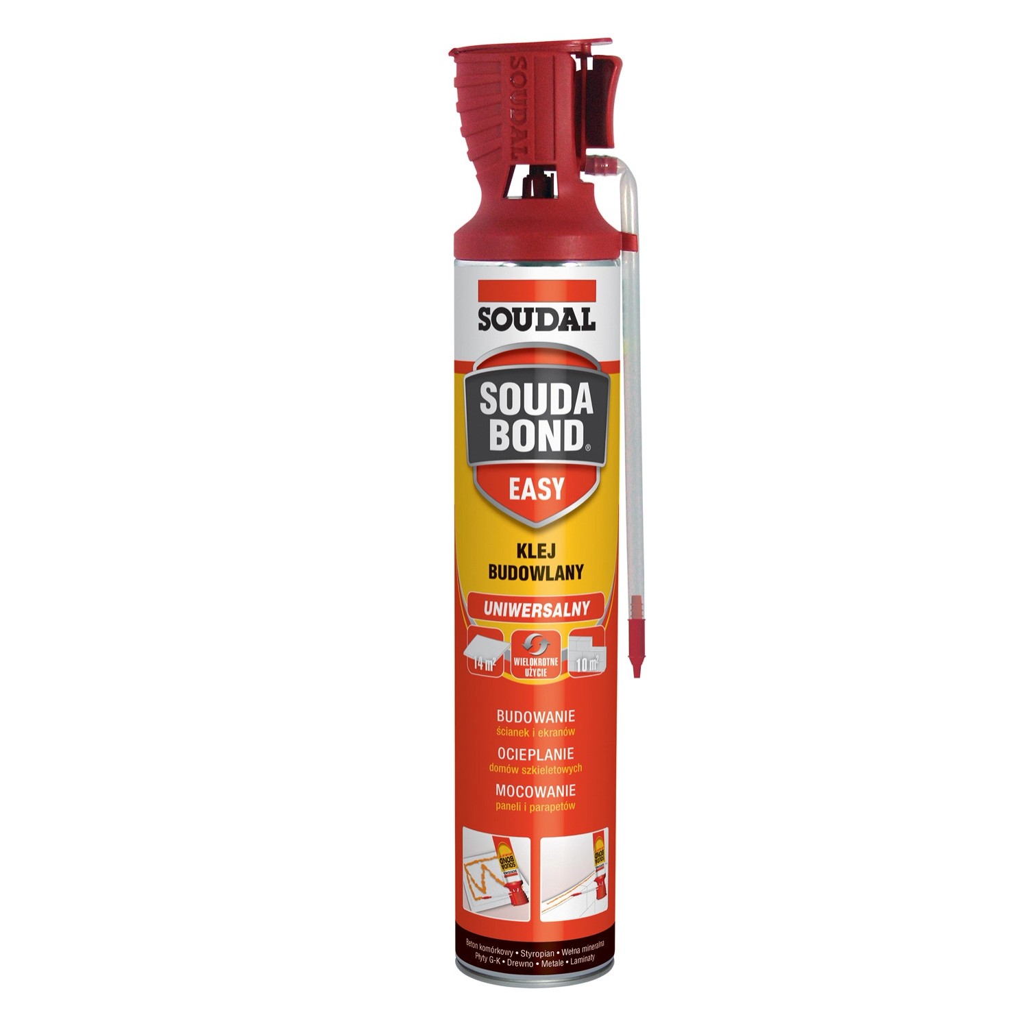 Soudal Klej poliuretanowy Soudabond Easy Gun 750 ml