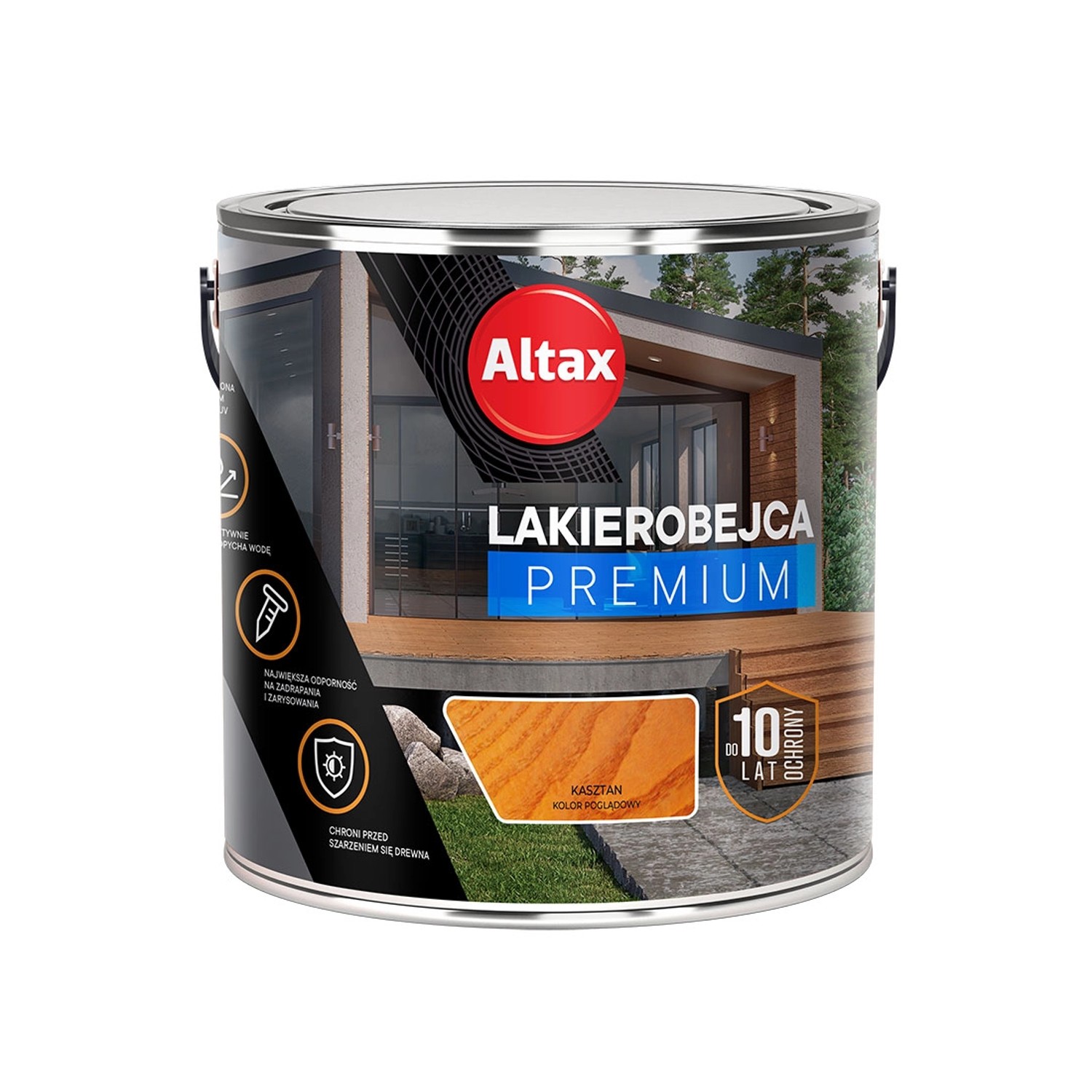 Altax Premium Lakierobejca 2,5l kasztan