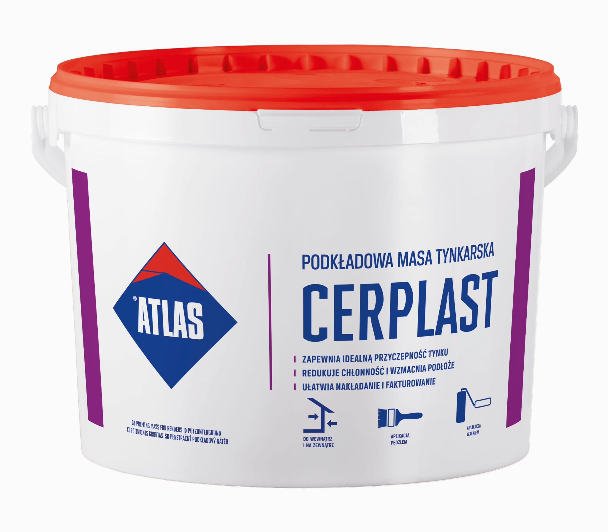 ATLAS CERPLAST 15KG - PODKŁADOWA MASA TYNKARSKA