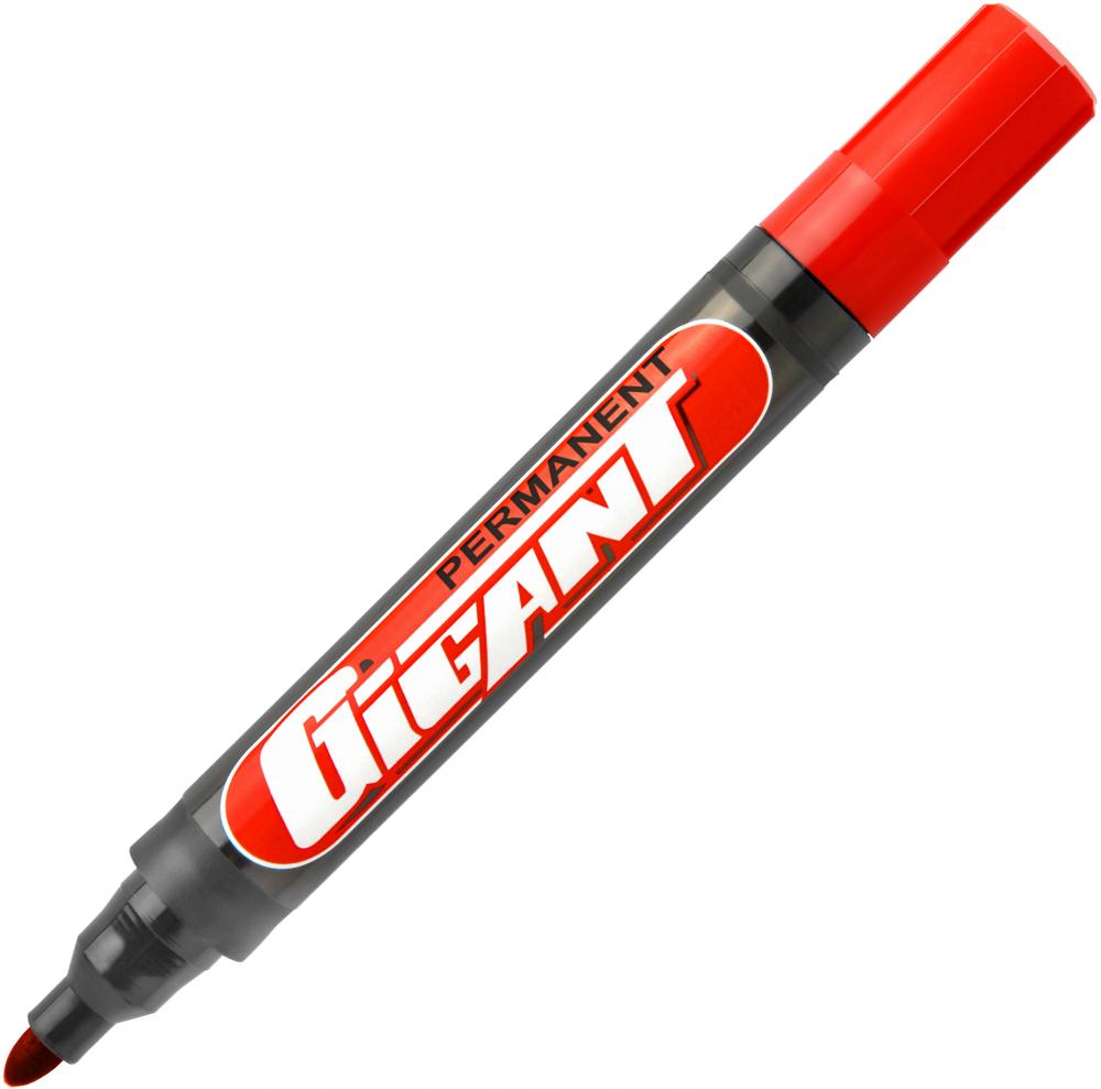 Marker permanentny Kamet, Gigant, okrągła, 5.2mm czerwony