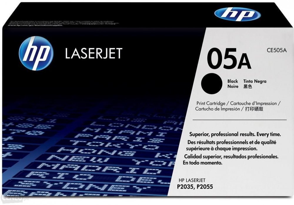 Toner HP 05A (CE505A), 2300 stron, black (czarny)