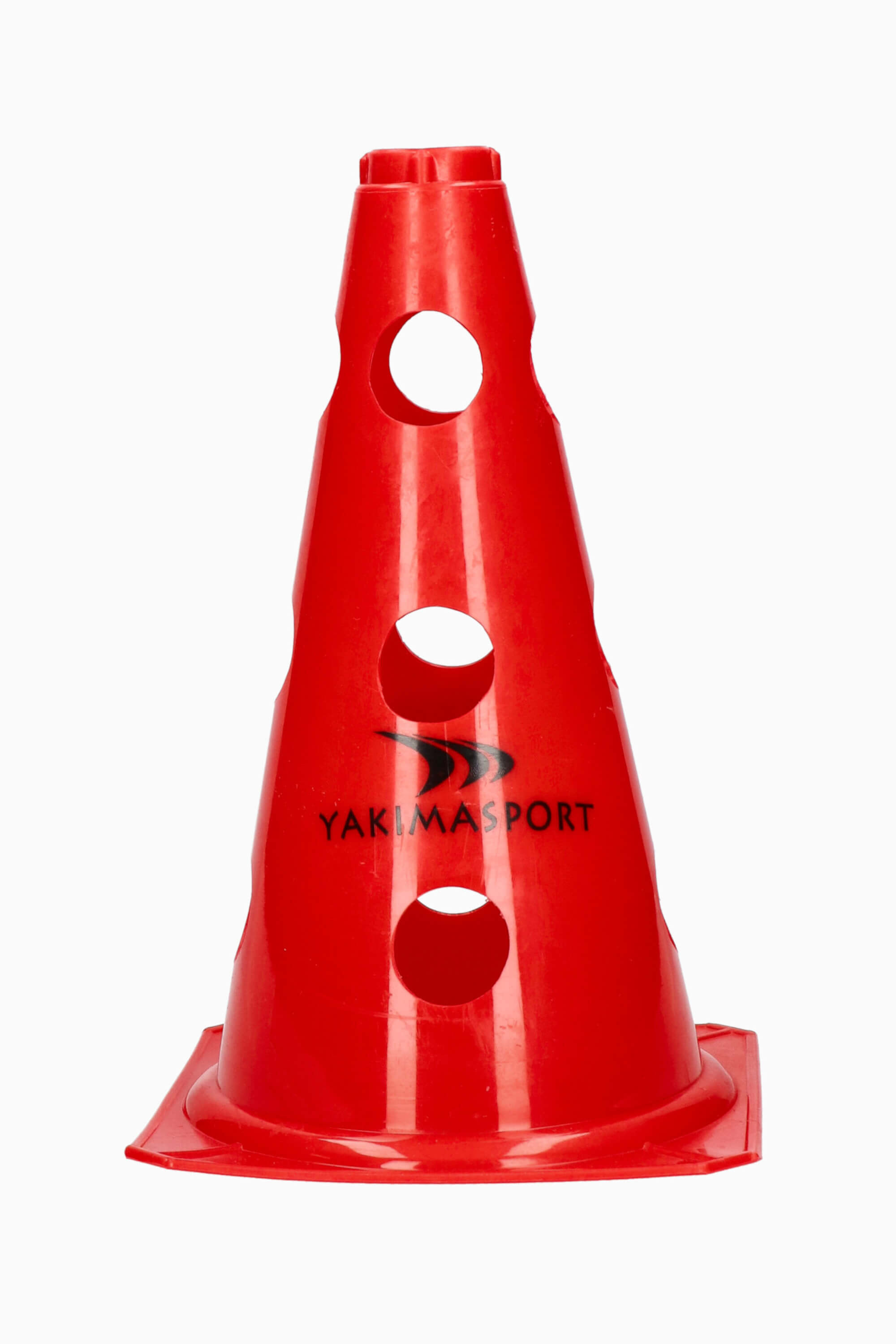 Pachołek z otworami Yakimasport - Czerwony