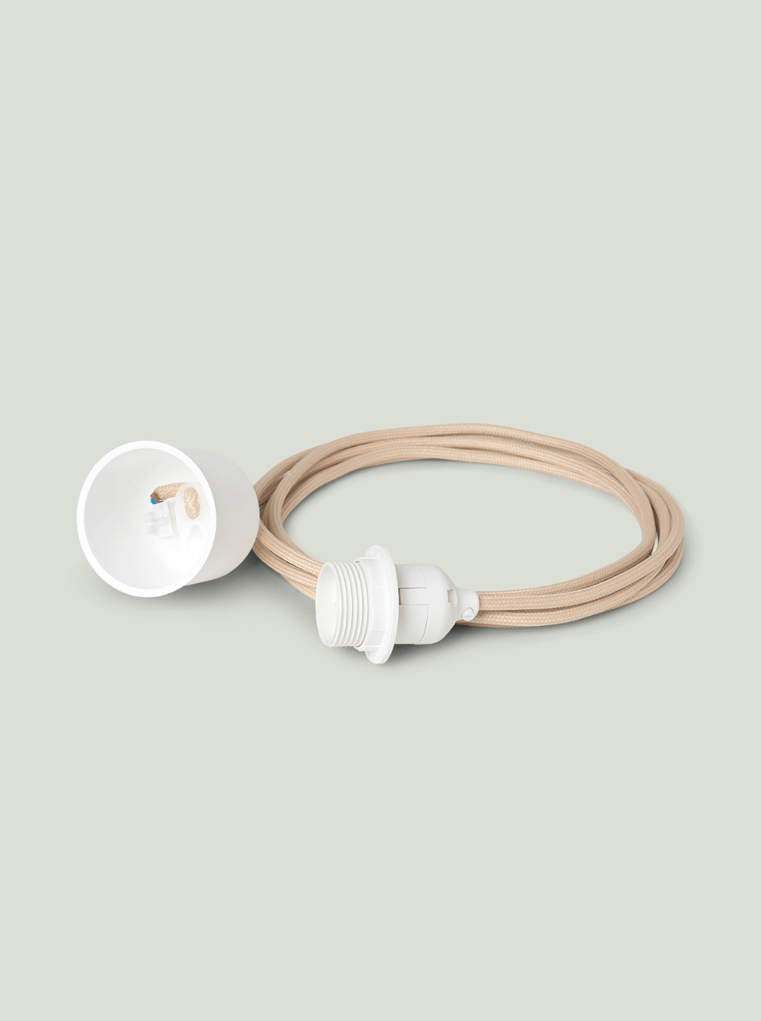 Kabel Fabric cord set 4m - Pendant - Sand Ferm Living Kids