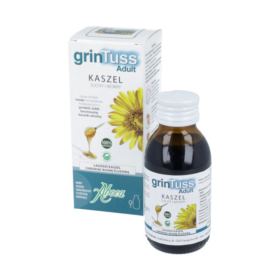 Grintuss adult, syrop na kaszel, 128 g