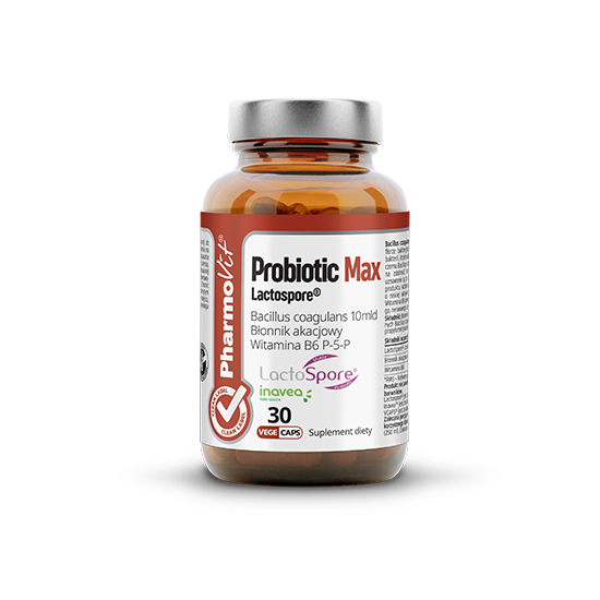 Pharmovit probiotic max lactospore, 30 kapsułek