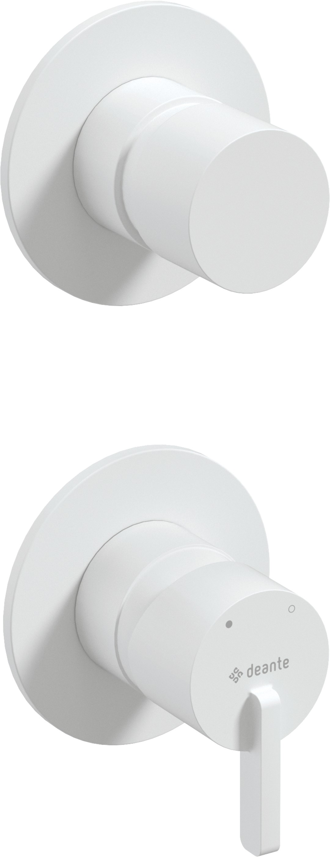 Deante Silia bateria wannowo-prysznicowa podtynkowa biała BQS_A44P - Wysyłka w 24h