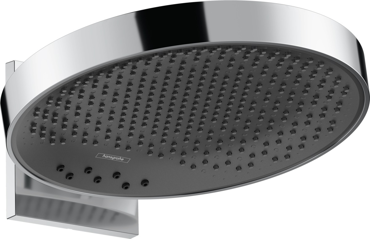 Hansgrohe Rainfinity deszczownica 36 cm okrągła z przyłączem ściennym chrom 26234000